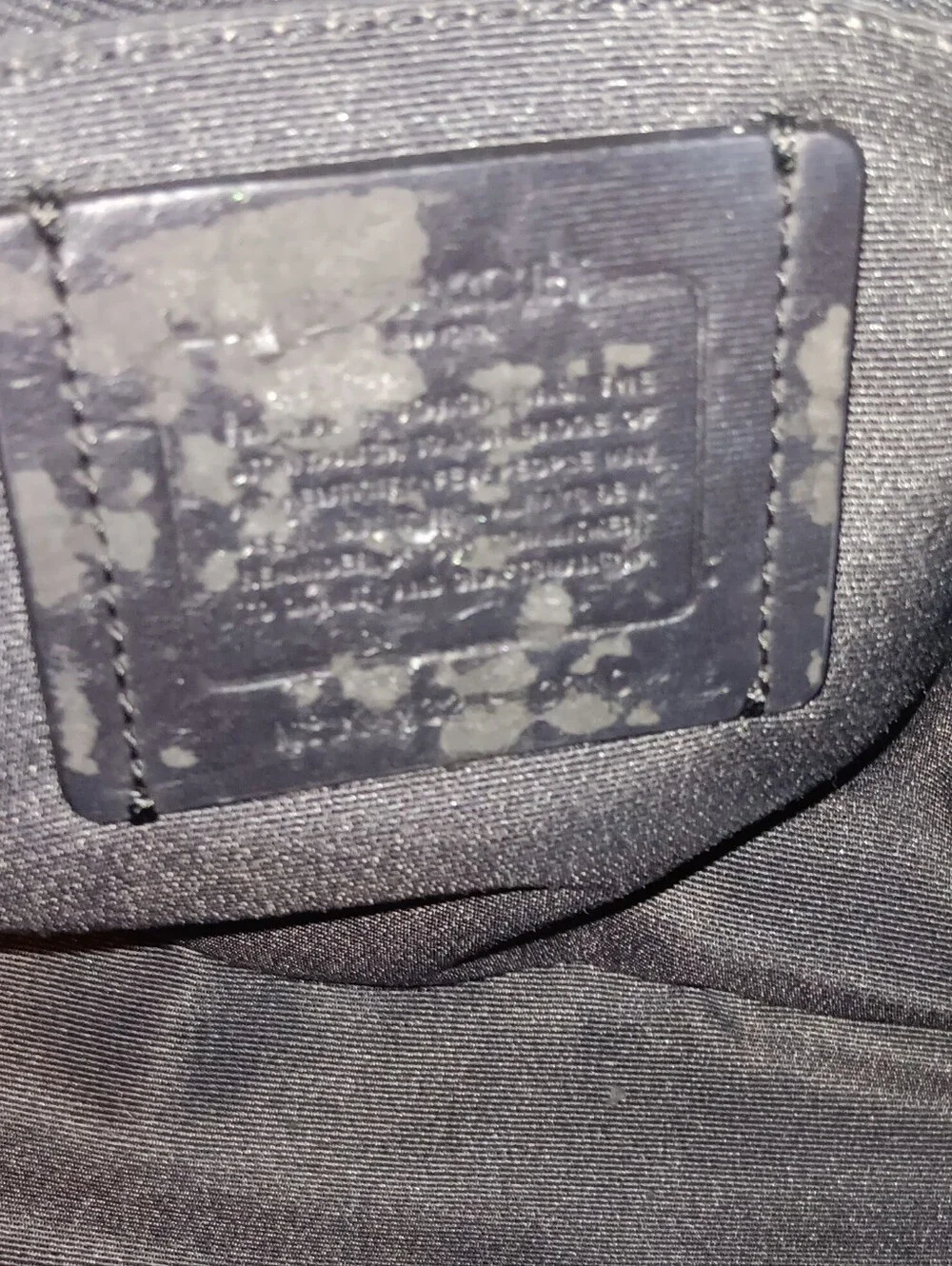 Coach Black Leather Shoulder Bag
